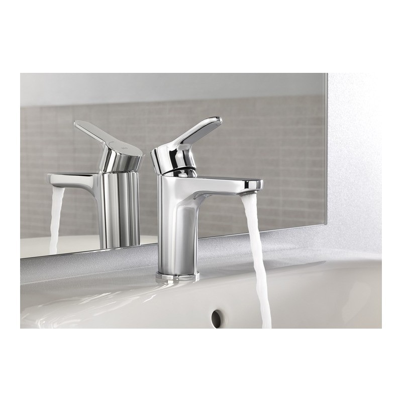 Grifo Monomando Lavabo ROCA L20 Maneta XL Cromo | ROCA