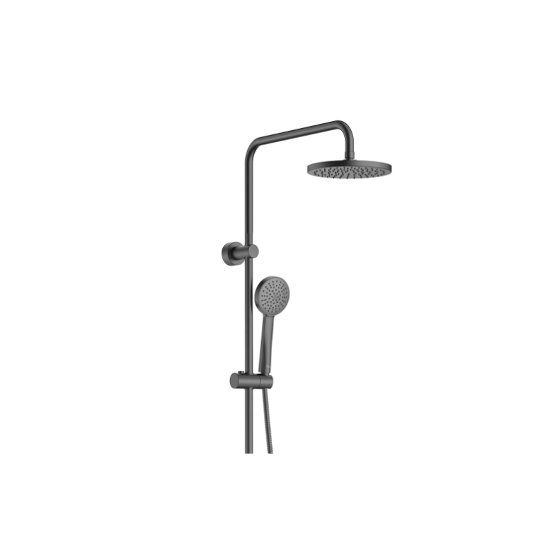 Columna Ducha Termostática Roca Victoria-T Basic Negro Mate