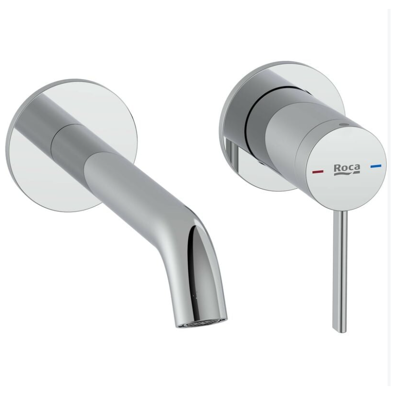 Grifo Monomando Empotrable Lavabo Roca ONA Cromado