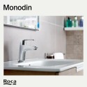 Grifo Monomando Lavabo ROCA Monodin-N Cromado