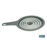 EMBUDO PLEGABLE COLOR VERDE 27 X 12 X14 CM