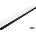 BURLETE BLANCO ADHESIVO DE ALUMINIO CON CEPILLO 92 CM