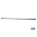 BURLETE GRIS BASCULANTE DE ALUMINIO PARA INTERIOR Y EXTERIOR 93 CM