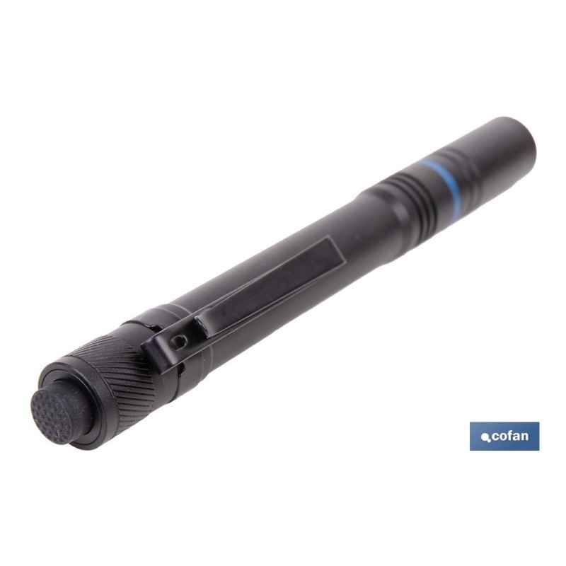 LINTERNA LED HIGH-POWER 300 LM EN FORMATO BOLÍGRAFO CON 3 FUNCIONES Ø16 X 152 MM