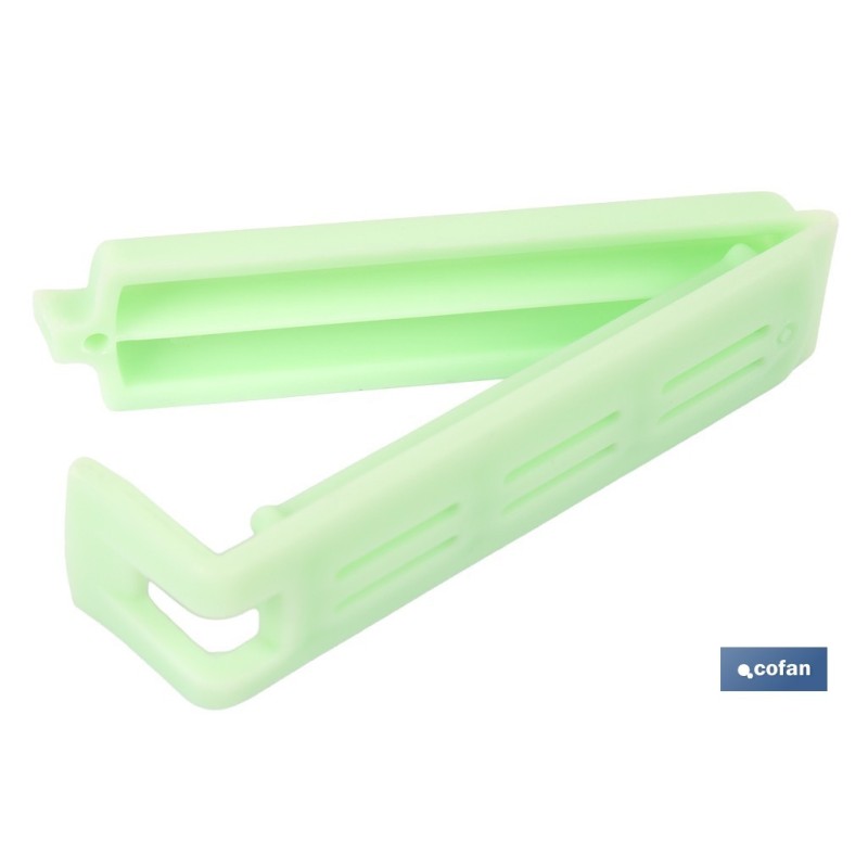 SET DE 6 CLIPS CIERRA BOLSAS 3 X 11 CM  3 X 6 CM