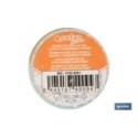 RECIPIENTE DE VIDRIO BEIGE CON TAPA Y CUCHARA 2 COMPARTIMENTOS 425 + 200 ML