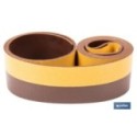 BURLETE MARRÓN DE PVC EXPANDIDO BAJO PUERTA 100 CM