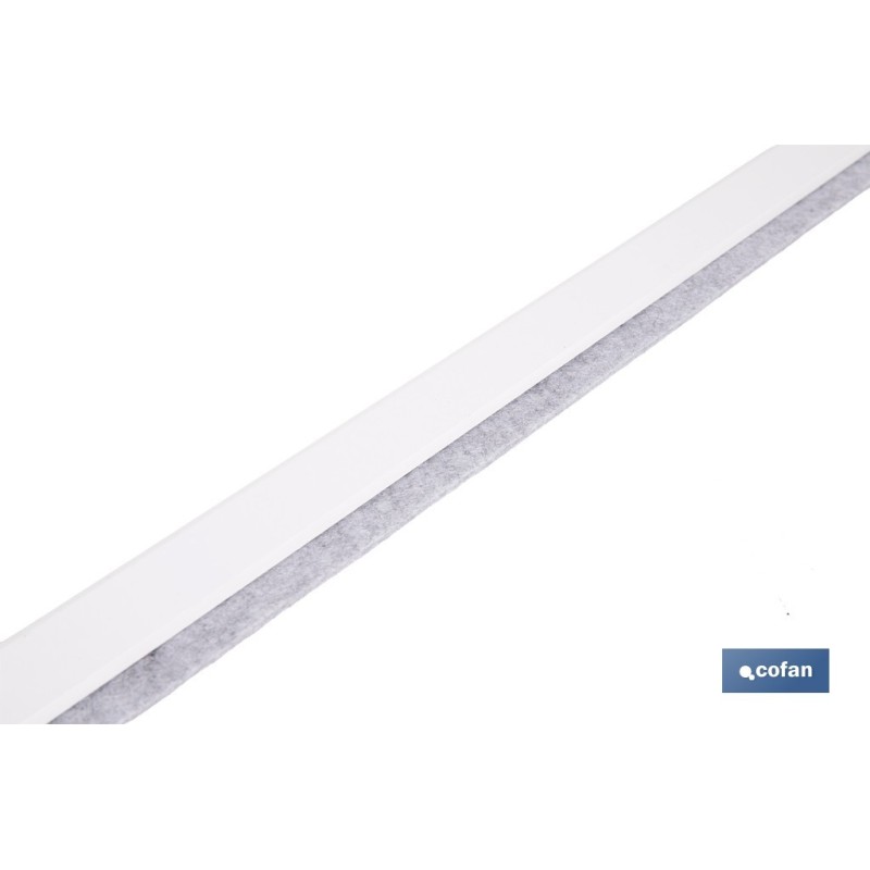 BURLETE BLANCO DE MADERA 91,5 CM